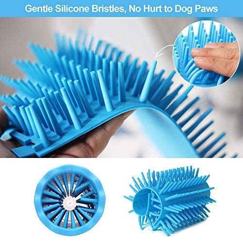 Dog Paw Cleaner Cup - Blue